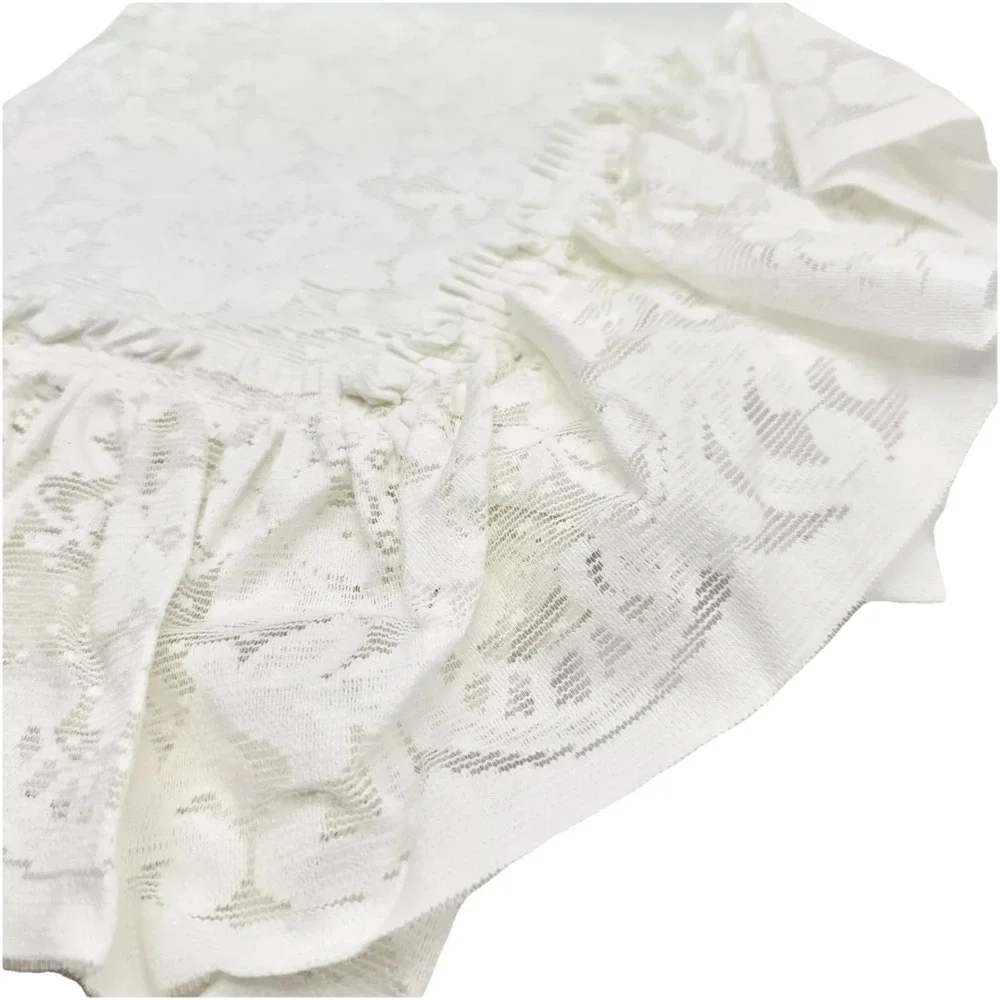 Country Curtains Ivory Lace Standard Pillow Sham ~ Red Lion Inn *New, Vintage